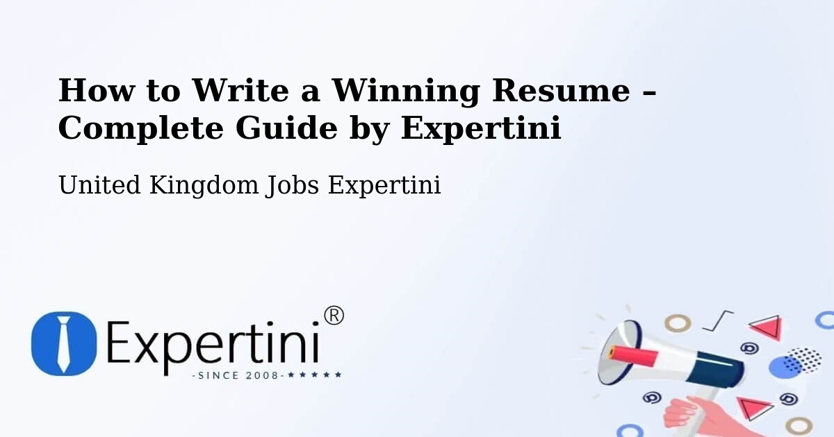 Resume Writing Guide for Job Seekers – Tilbury - Tilbury, United Kingdom Jobs Expertini